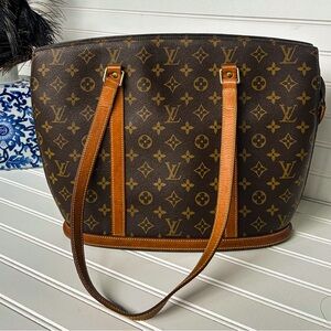 Authentic Louis Vuitton Babylone Monogram  Purse